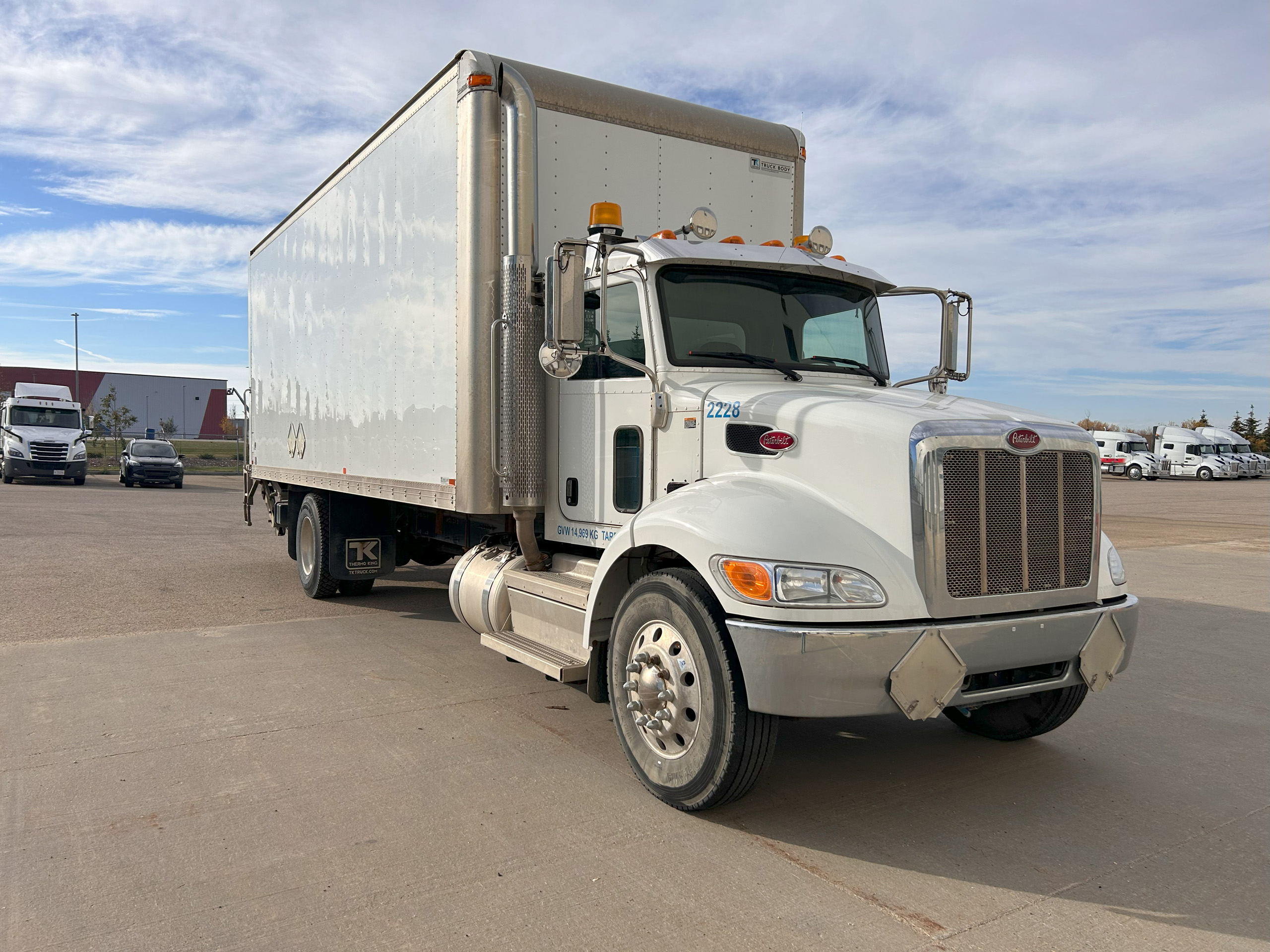 2018 Peterbilt 337 Box Van Truck Northgate Capital Corp